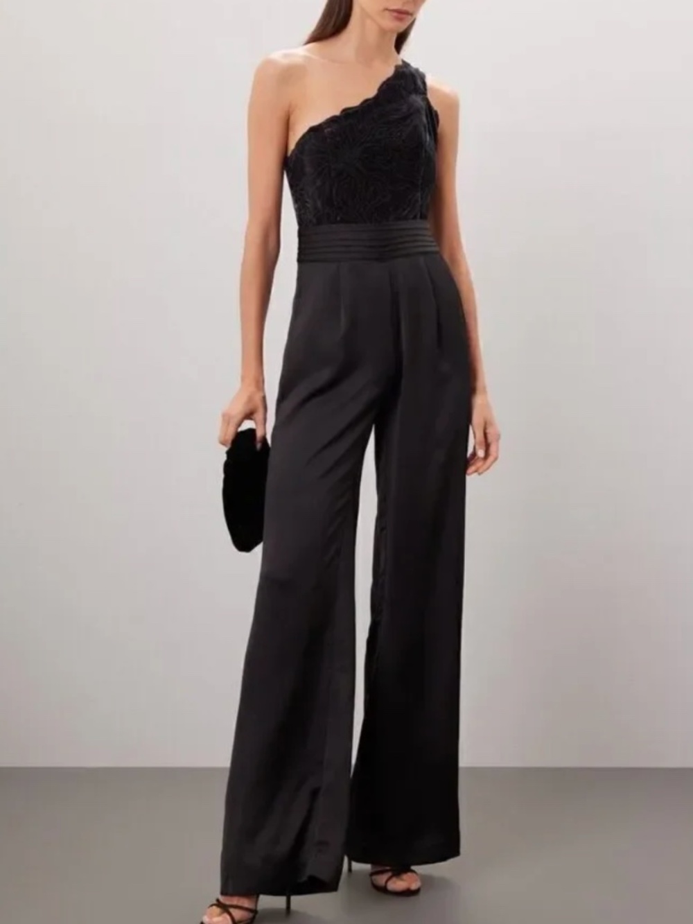 Ramy Brook Adaline One-Shoulder Jumpsuit โ Size 2